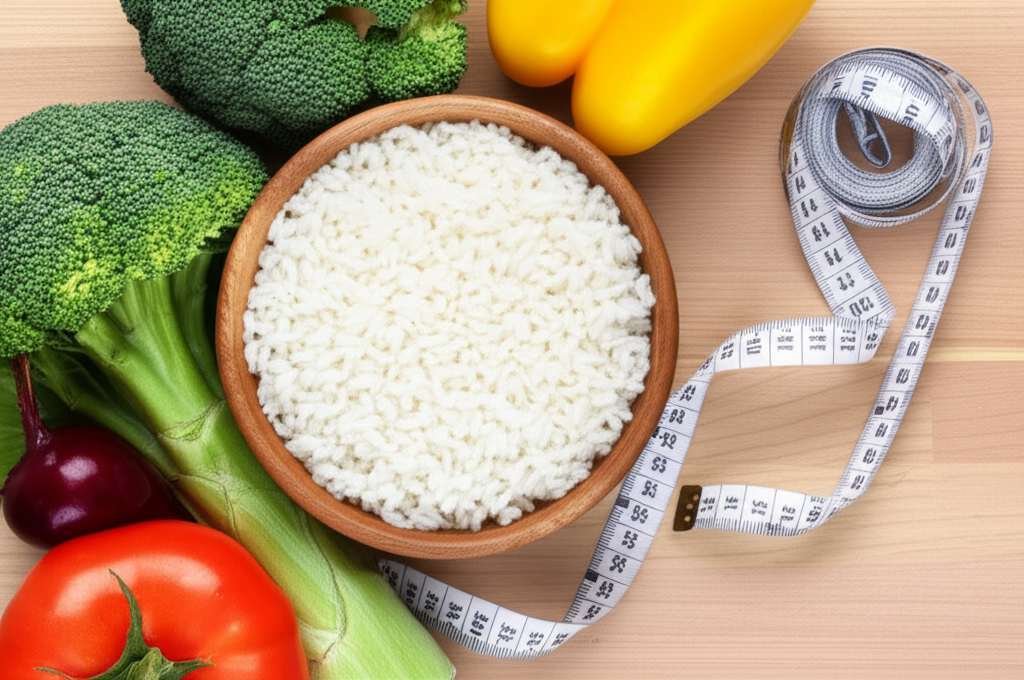 Generate a high-quality, relevant image prompt for an article about: Is Rice Good For Fatty Liver We