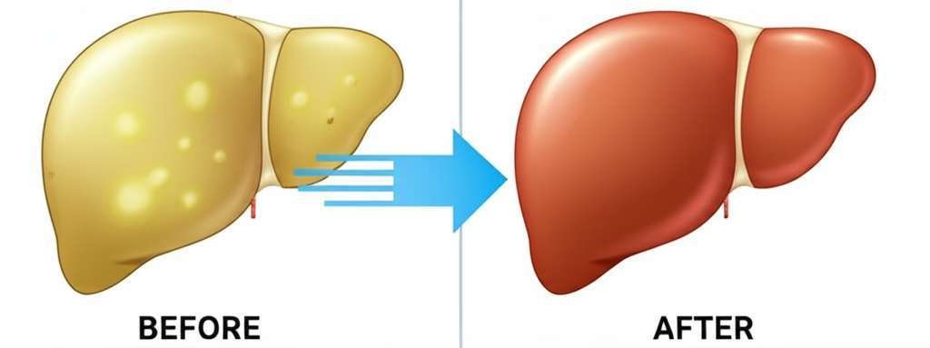 Generate a high-quality, relevant image prompt for an article about: Can Fatty Liver Be Reversed Wit