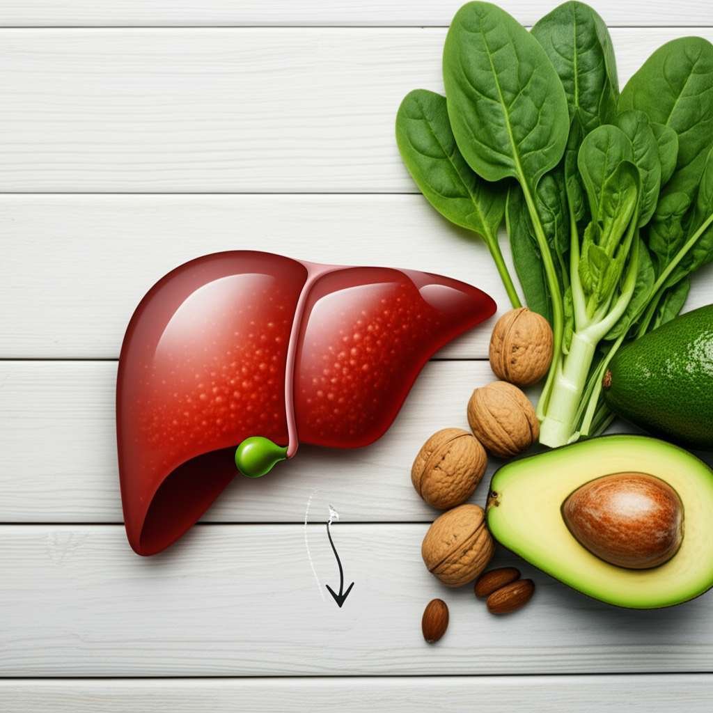 Generate a high-quality, relevant image prompt for an article about: Can Keto Diet Help Fatty Liver?