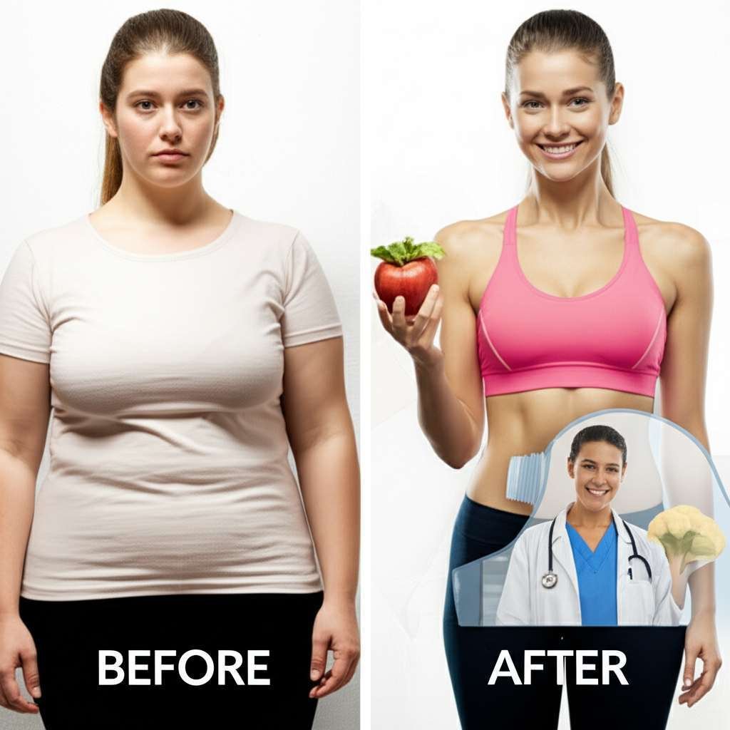Generate a high-quality, relevant image prompt for an article about: PCOS Weight Loss Medication: Am