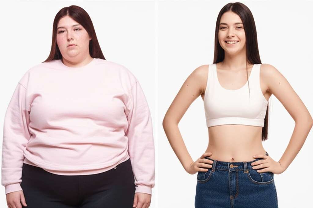 Generate a high-quality, relevant image prompt for an article about: How To Lose Weight With PCOS Re