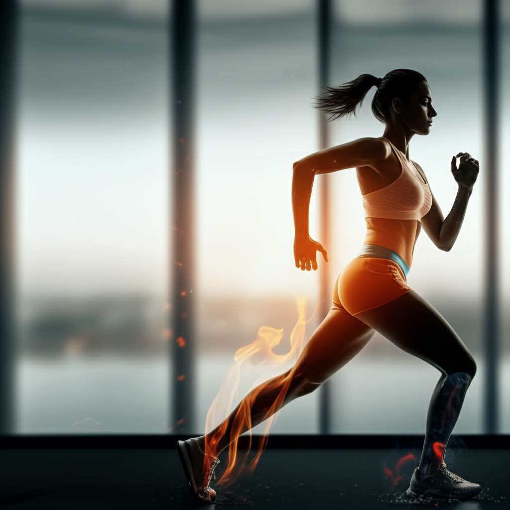 Generate a high-quality, relevant image prompt for an article about: When Do You Burn Fat While Fast