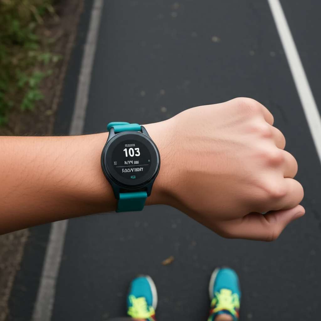 Generate a high-quality, relevant image prompt for an article about: How Much Fat Burn In 1km Runnin