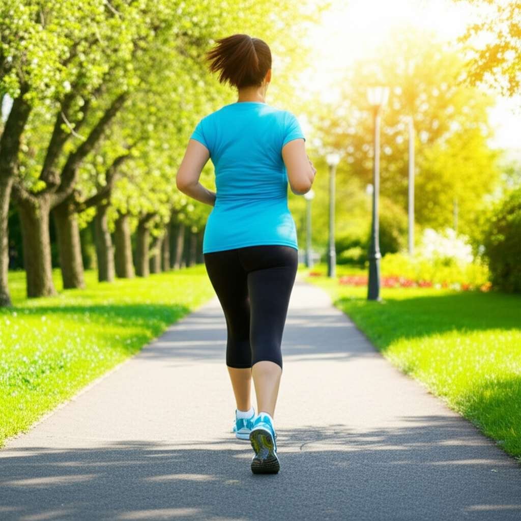 Generate a high-quality, relevant image prompt for an article about: How Long Should You Walk to Bur