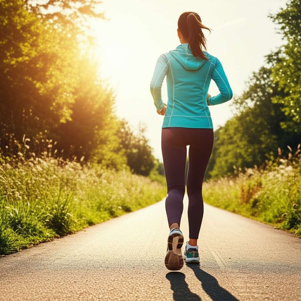 Generate a high-quality, relevant image prompt for an article about: How Long Should You Walk to Bur