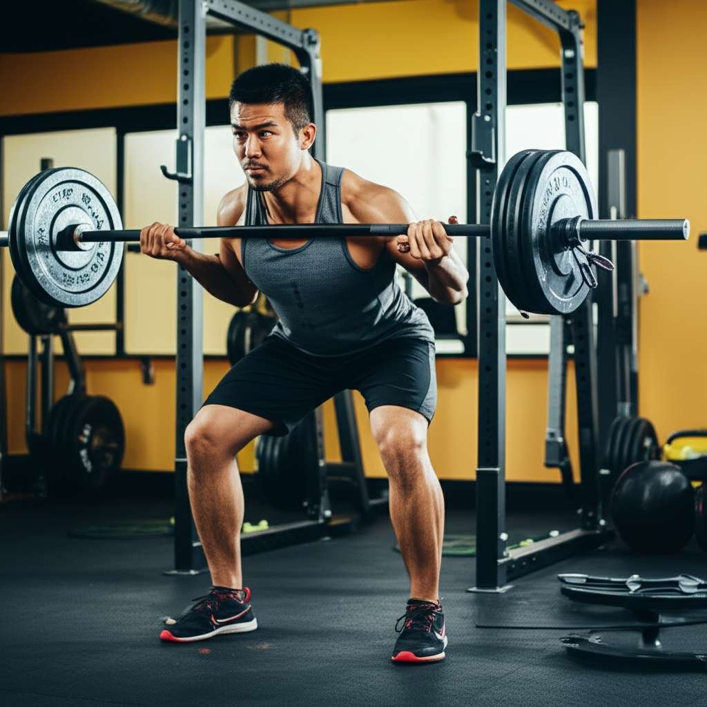 Generate a high-quality, relevant image prompt for an article about: How Do You Burn Fat And Gain Mu