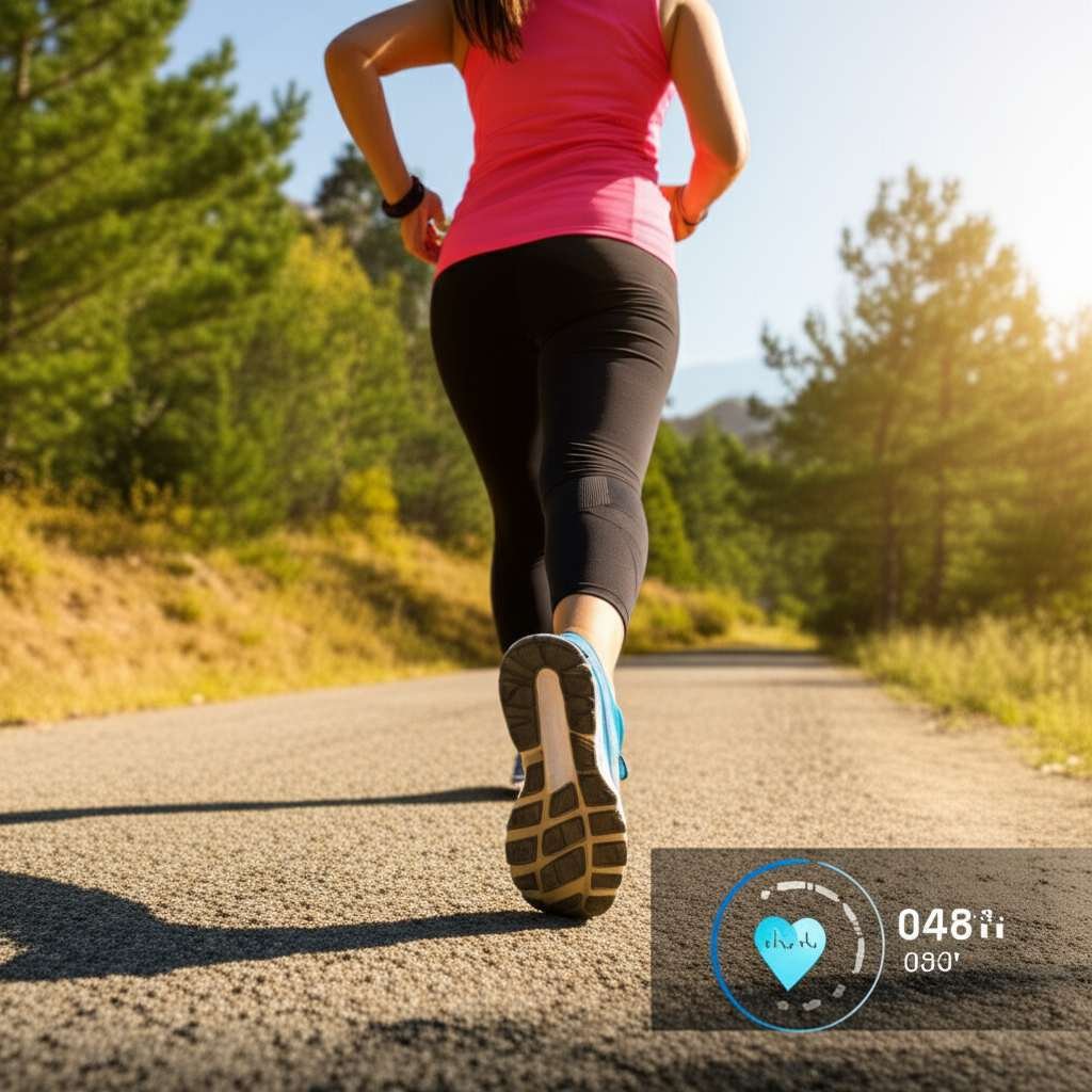 Generate a high-quality, relevant image prompt for an article about: How Much Fat Burn in 1 Hour Wal