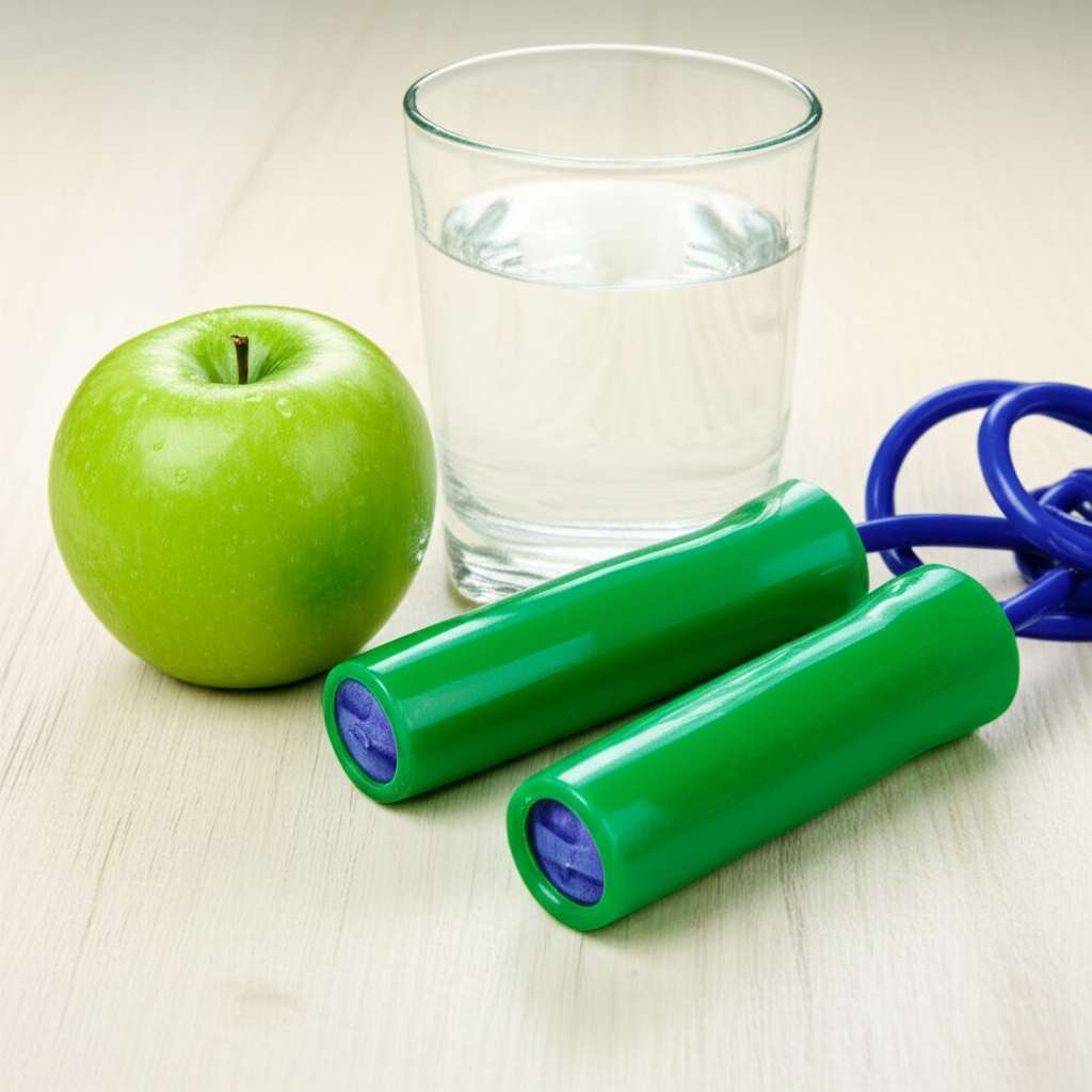 Generate a high-quality, relevant image prompt for an article about: How To Lose Weight Fast & Cheap
