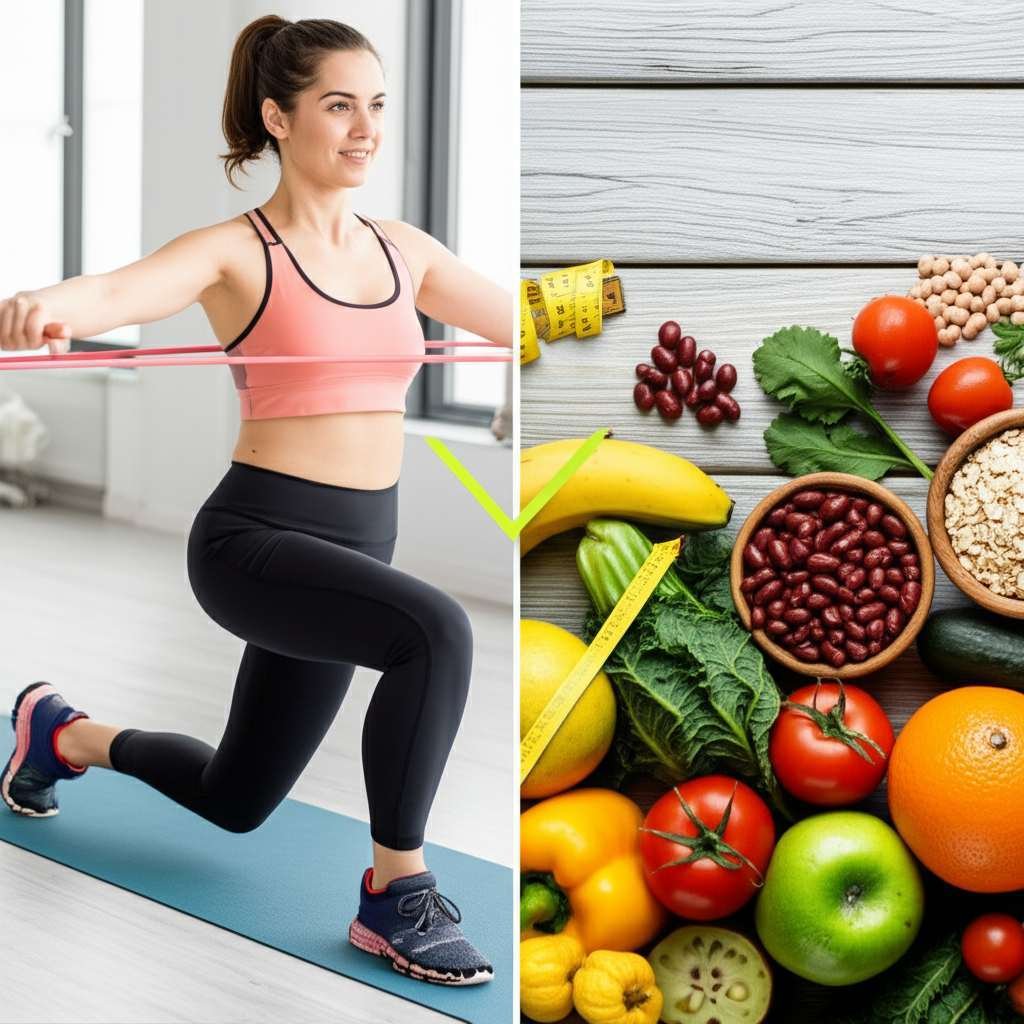 Generate a high-quality, relevant image prompt for an article about: How To Lose Weight Fast & Cheap