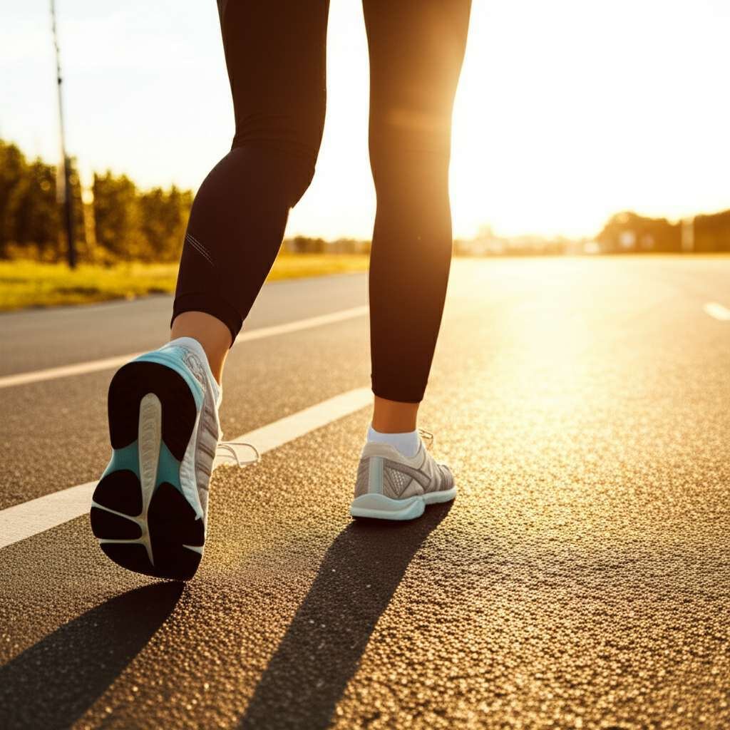 Generate a high-quality, relevant image prompt for an article about: When Is The Best Time To Walk T