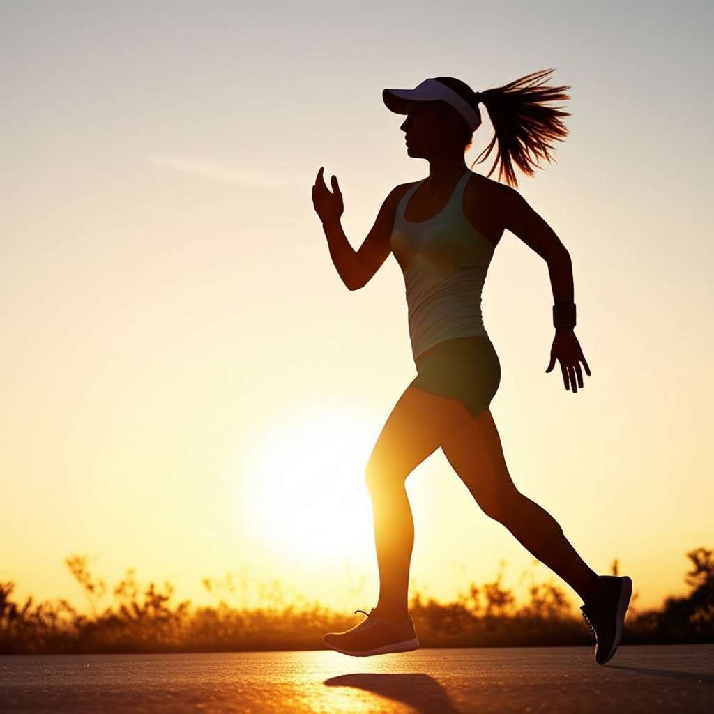 Generate a high-quality, relevant image prompt for an article about: When Is The Best Time To Run To