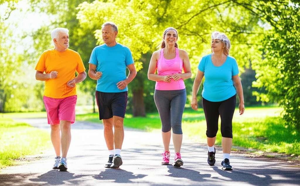 Generate a high-quality, relevant image prompt for an article about: Can I Lose Fat By Walking Daily