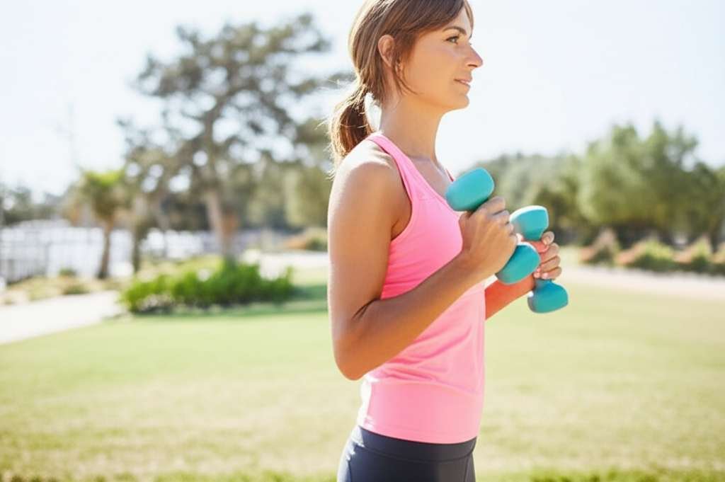 Generate a high-quality, relevant image prompt for an article about: Can I Lose Weight By Walking Wi