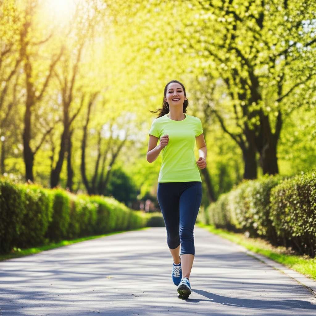 Generate a high-quality, relevant image prompt for an article about: Can I Lose Weight Walking 15000