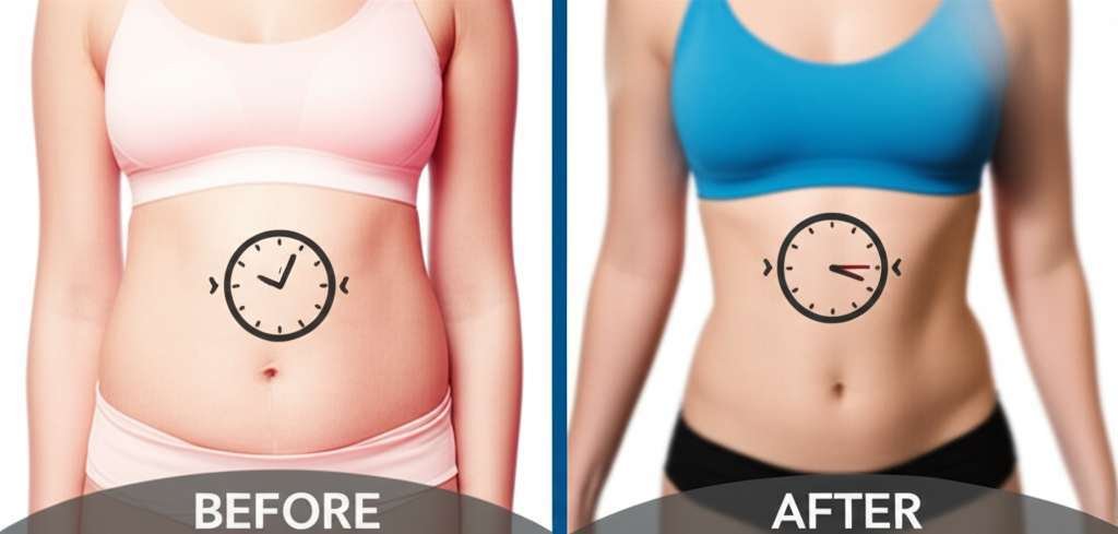 Generate a high-quality, relevant image prompt for an article about: How Can I Lose Belly Fat By Wal