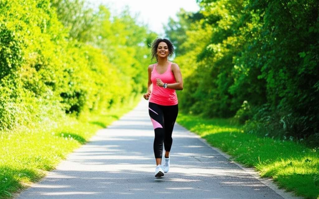 Generate a high-quality, relevant image prompt for an article about: Can I Lose Weight By Walking A