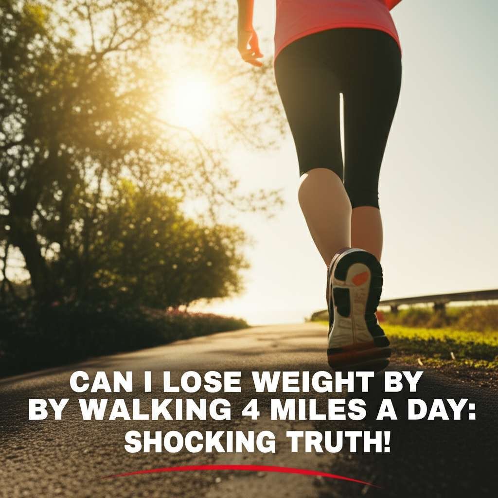 Generate a high-quality, relevant image prompt for an article about: Can I Lose Weight By Walking 4