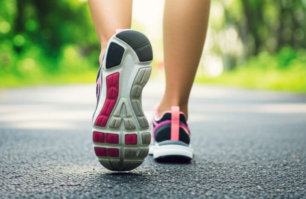 Generate a high-quality, relevant image prompt for an article about: Can I Lose Weight By Walking 3