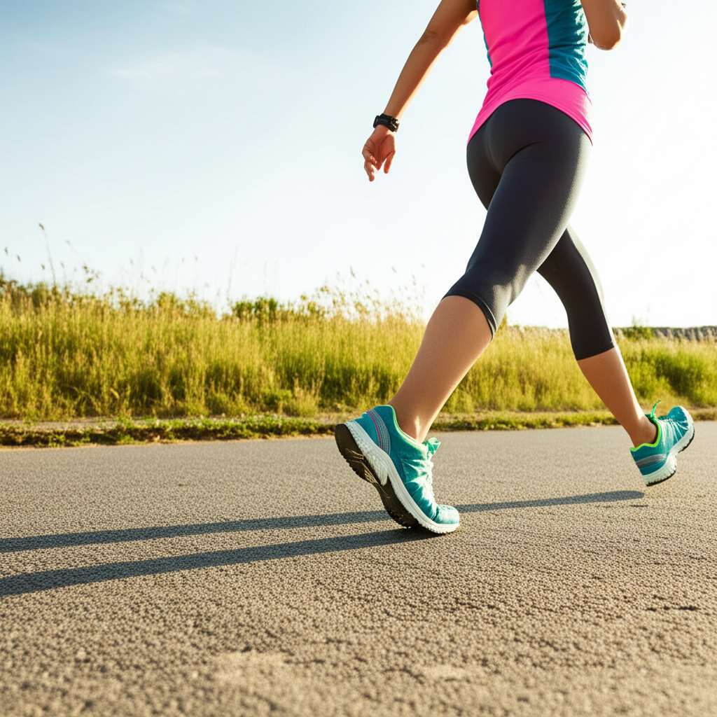 Generate a high-quality, relevant image prompt for an article about: Can I Lose Weight By Walking 30