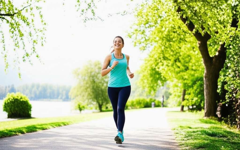 Generate a high-quality, relevant image prompt for an article about: Can I Lose Weight Walking 3 Mil