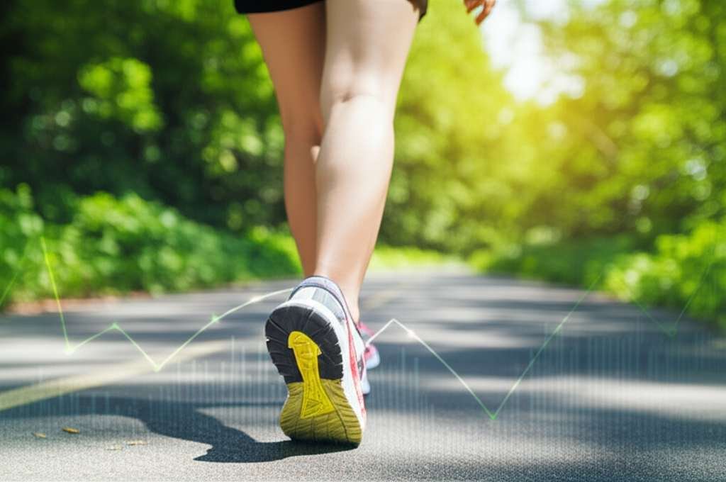 Generate a high-quality, relevant image prompt for an article about: Can I Lose Weight By Walking Fo