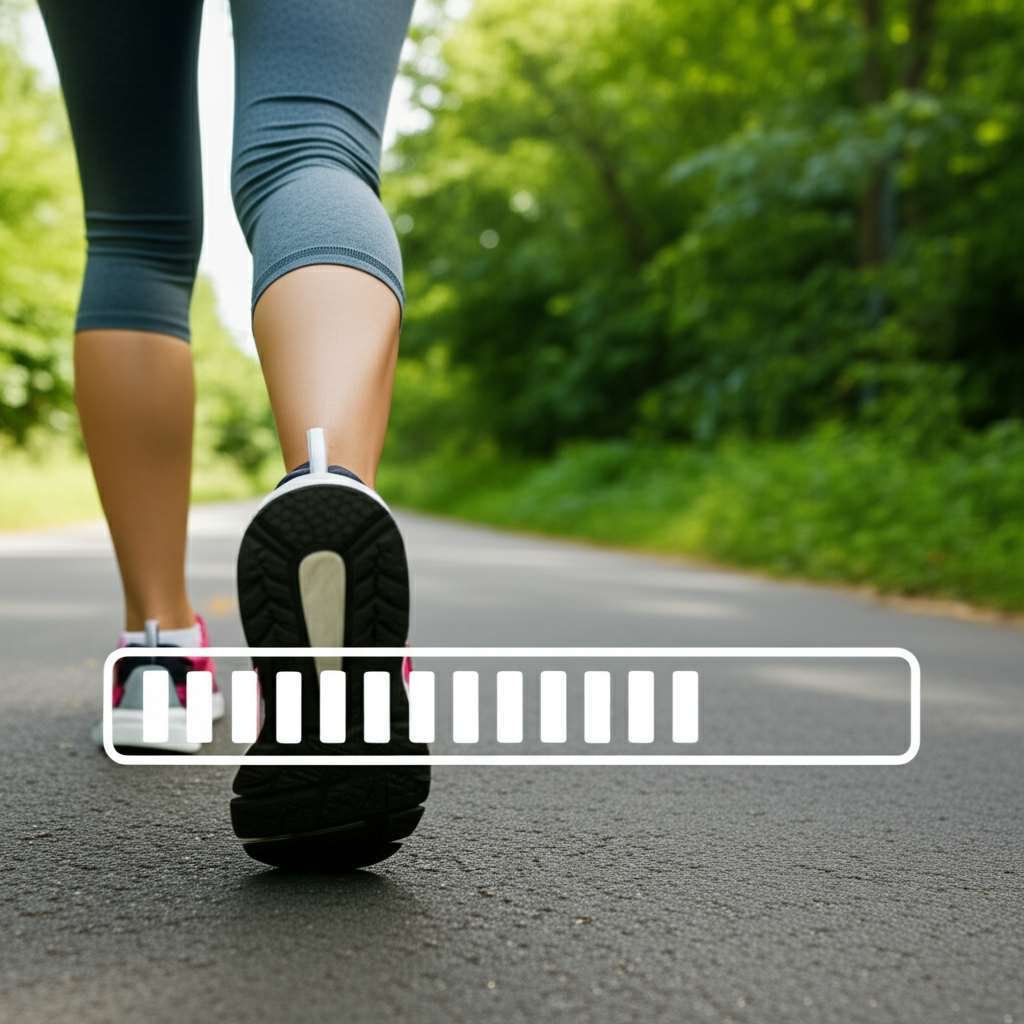 Generate a high-quality, relevant image prompt for an article about: Can I Lose Fat With Walking: Am