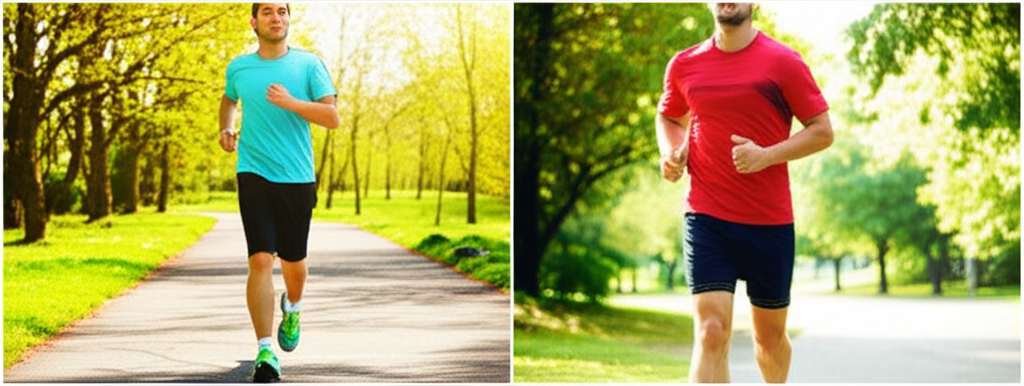 Generate a high-quality, relevant image prompt for an article about: Can You Lose Weight Walking vs