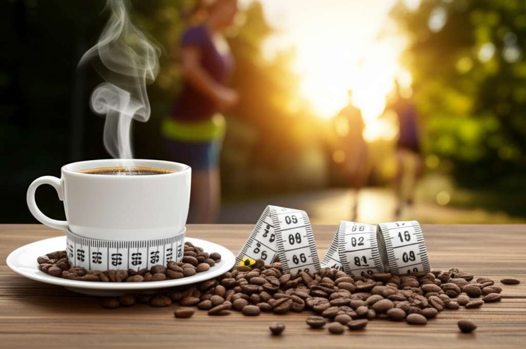 Generate a high-quality, relevant image prompt for an article about: Does Coffee Burn Fat? Amazing R