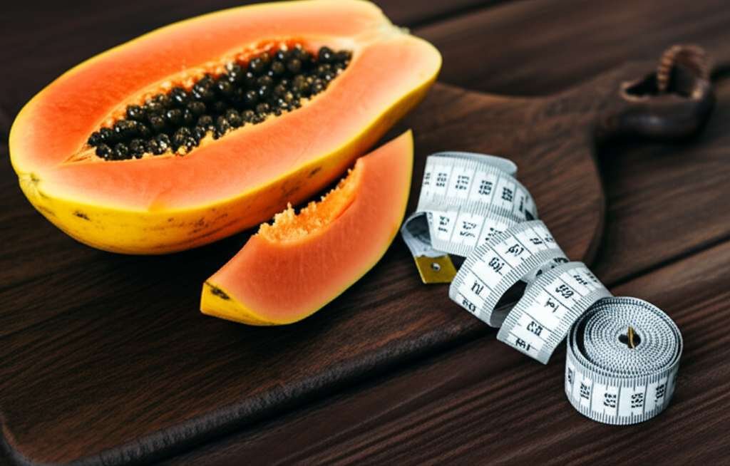 Generate a high-quality, relevant image prompt for an article about: Is Papaya Good For Weight Loss