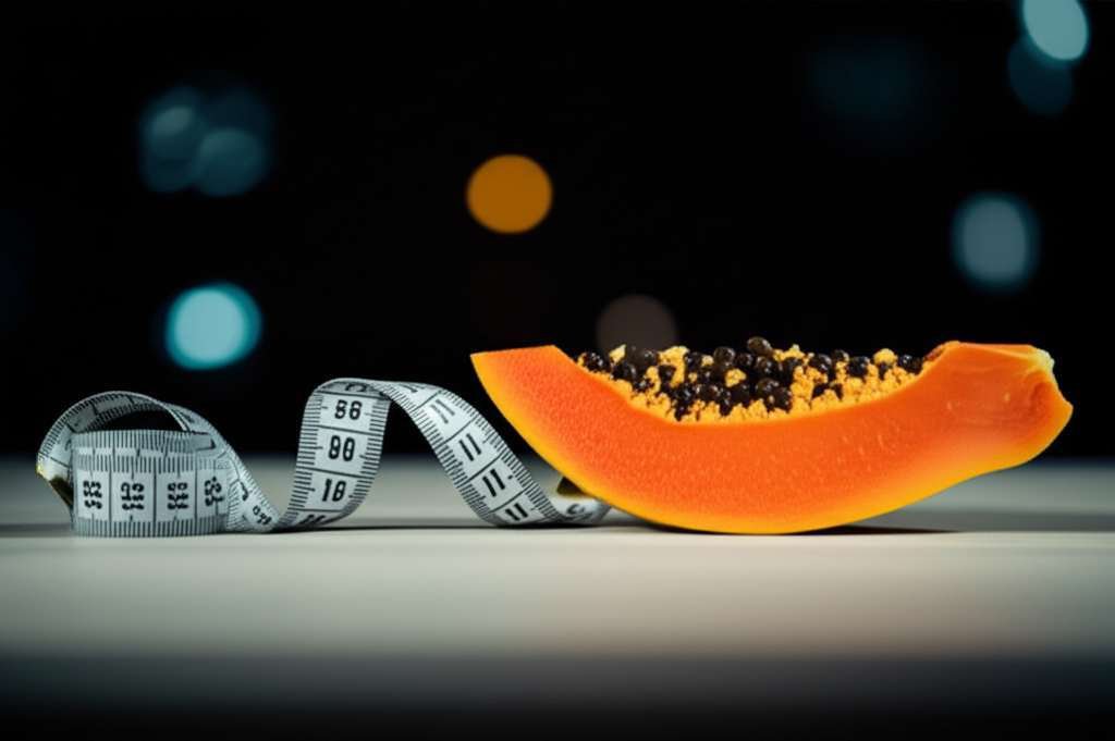 Generate a high-quality, relevant image prompt for an article about: Is Papaya Good For Weight Loss