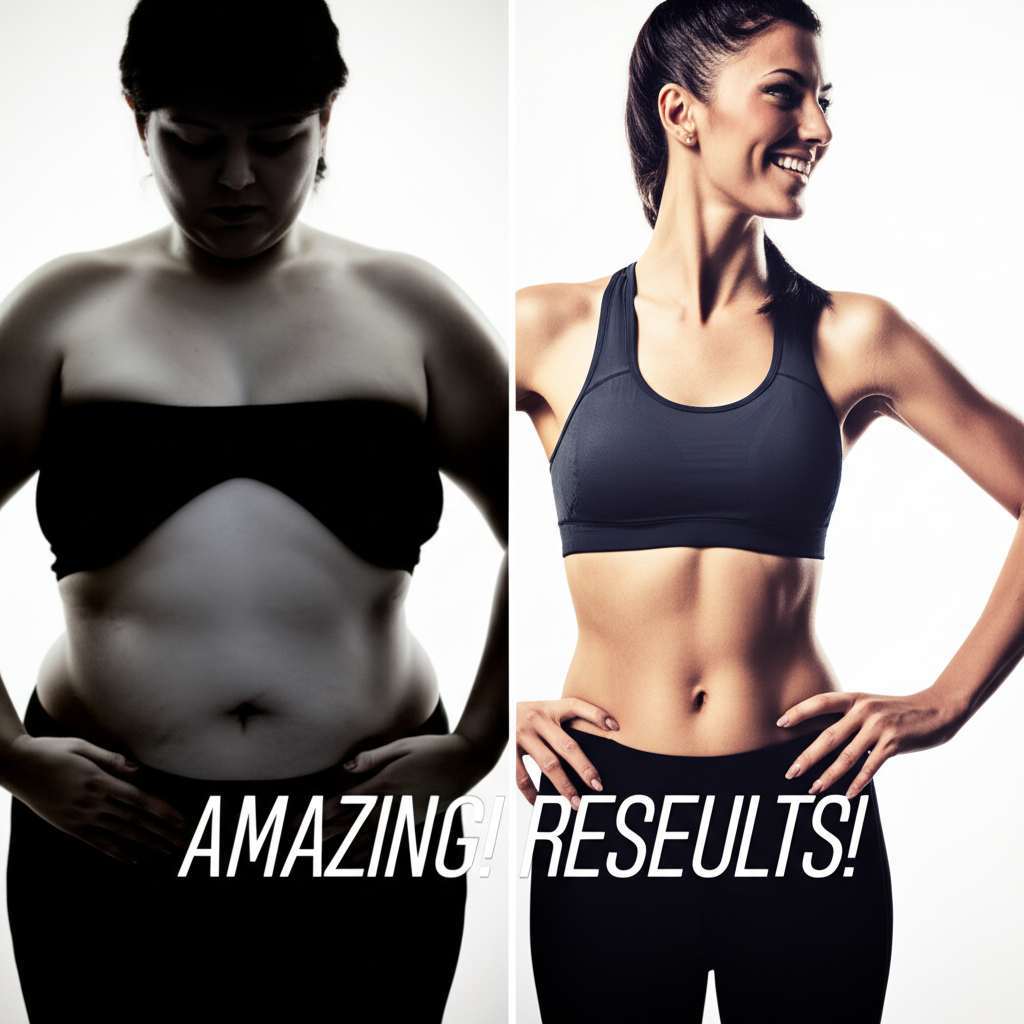 Generate a high-quality, relevant image prompt for an article about: How To Lose Fat Effectively Red