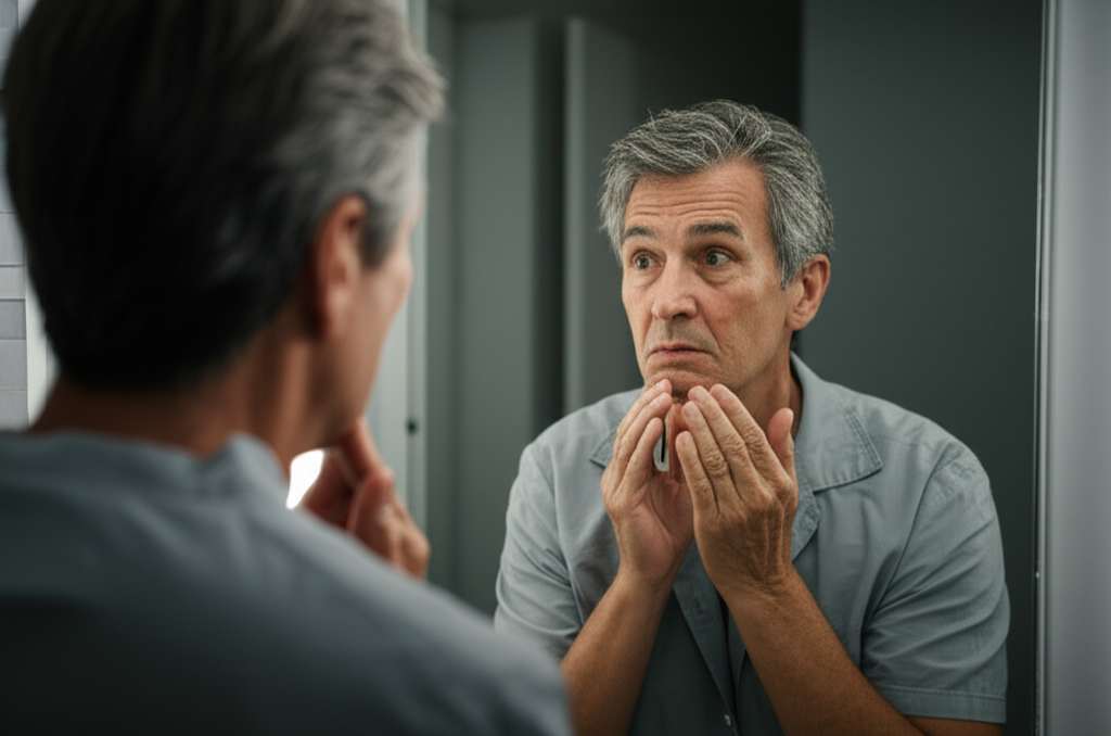 Generate a high-quality, relevant image prompt for an article about: Why Do Older People Lose Fat: S