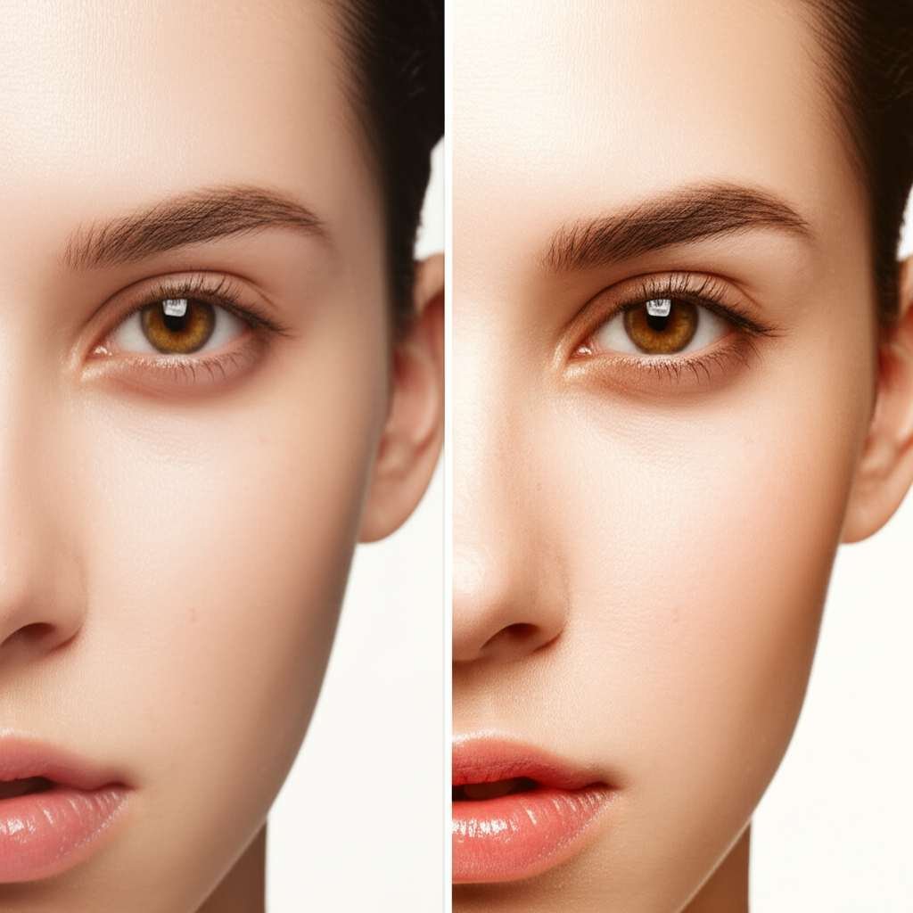 Generate a high-quality, relevant image prompt for an article about: Why Do People Lose Face Fat: Sh