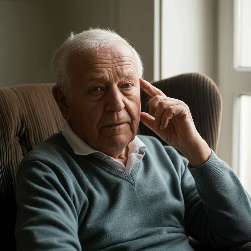 Generate a high-quality, relevant image prompt for an article about: Why Do Old People Lose Fat? Sho