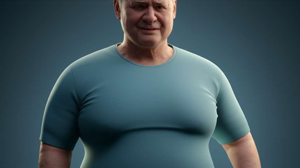 Generate a high-quality, relevant image prompt for an article about: Why Do Old People Lose Fat? Sho