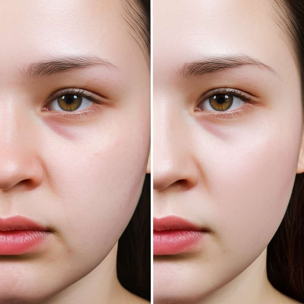 Generate a high-quality, relevant image prompt for an article about: How To Help Lose Face Fat: Amaz