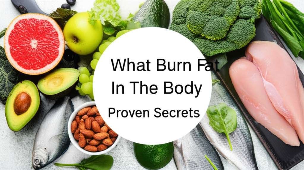 Generate a high-quality, relevant image prompt for an article about: What Burn Fat In The Body: Prov