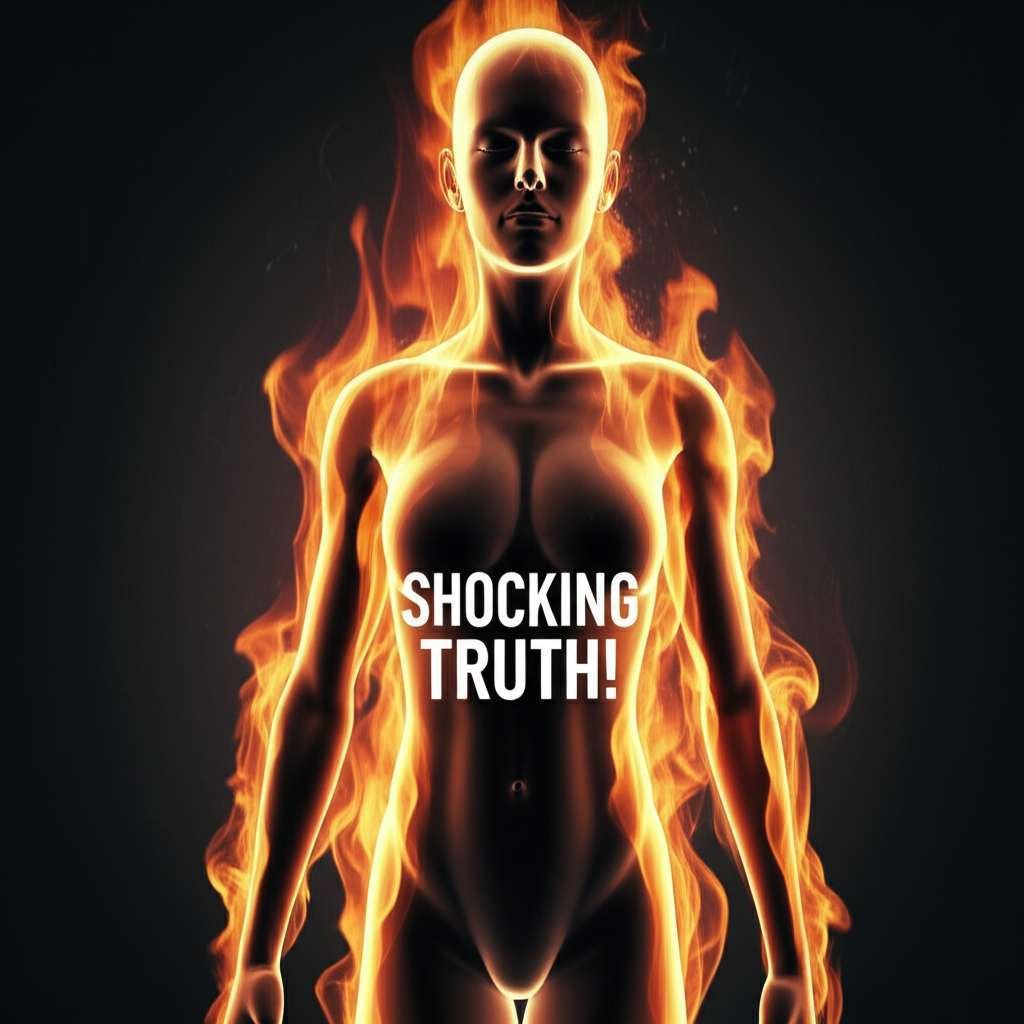 Generate a high-quality, relevant image prompt for an article about: Why Do I Burn Fat Fast? Shockin