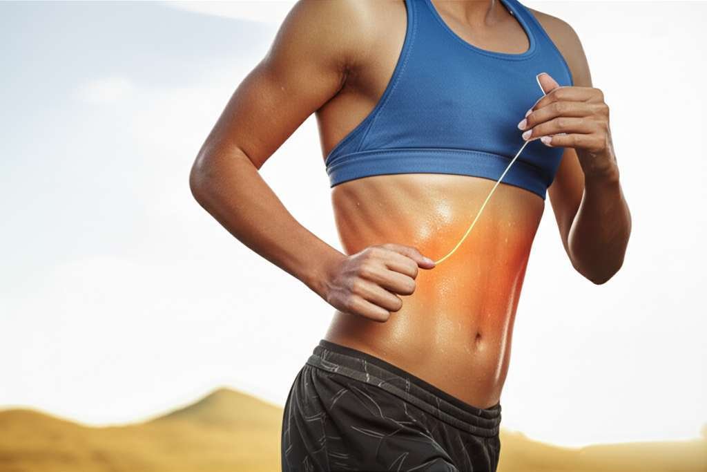 Generate a high-quality, relevant image prompt for an article about: Why Running Does Not Burn Fat: