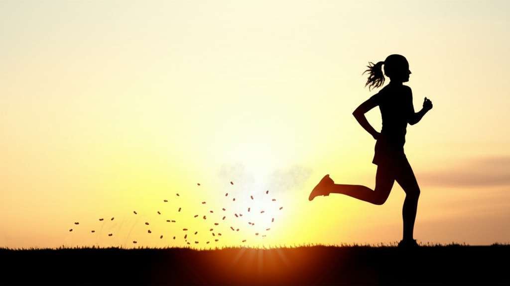 Generate a high-quality, relevant image prompt for an article about: Best Way to Burn Fat Running: U