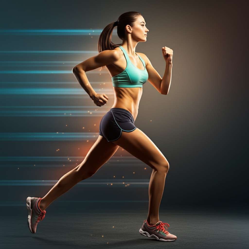 Generate a high-quality, relevant image prompt for an article about: How Do You Burn Fat Quickly? Am