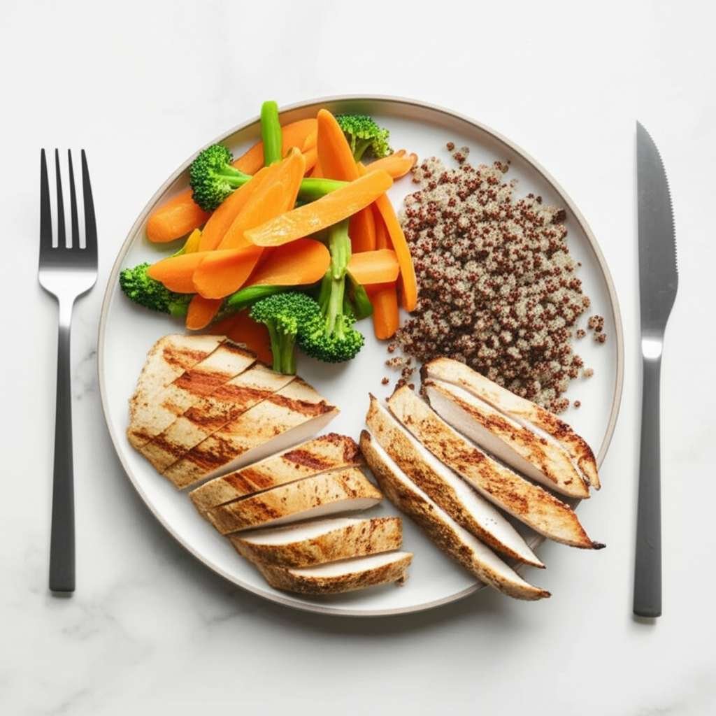 Generate a high-quality, relevant image prompt for an article about: How To Lose Fat Effectively Red