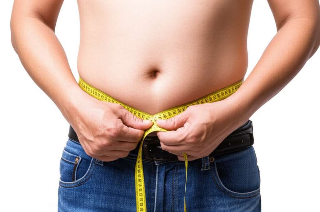 Generate a high-quality, relevant image prompt for an article about: Can You Lose Fat Without Exerci