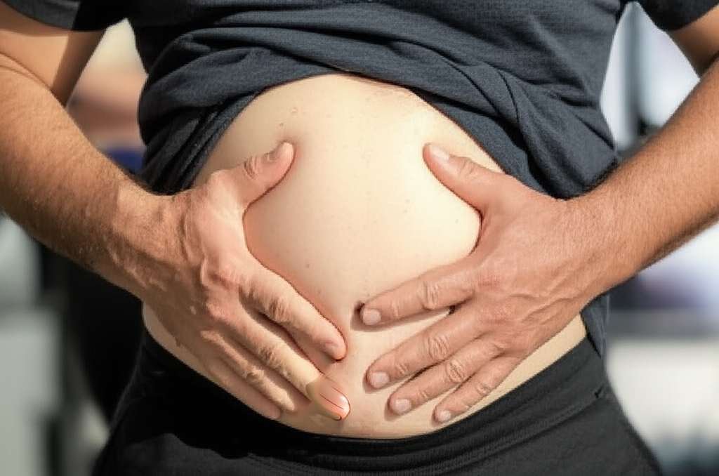 Generate a high-quality, relevant image prompt for an article about: Why Do Older People Lose Fat: A