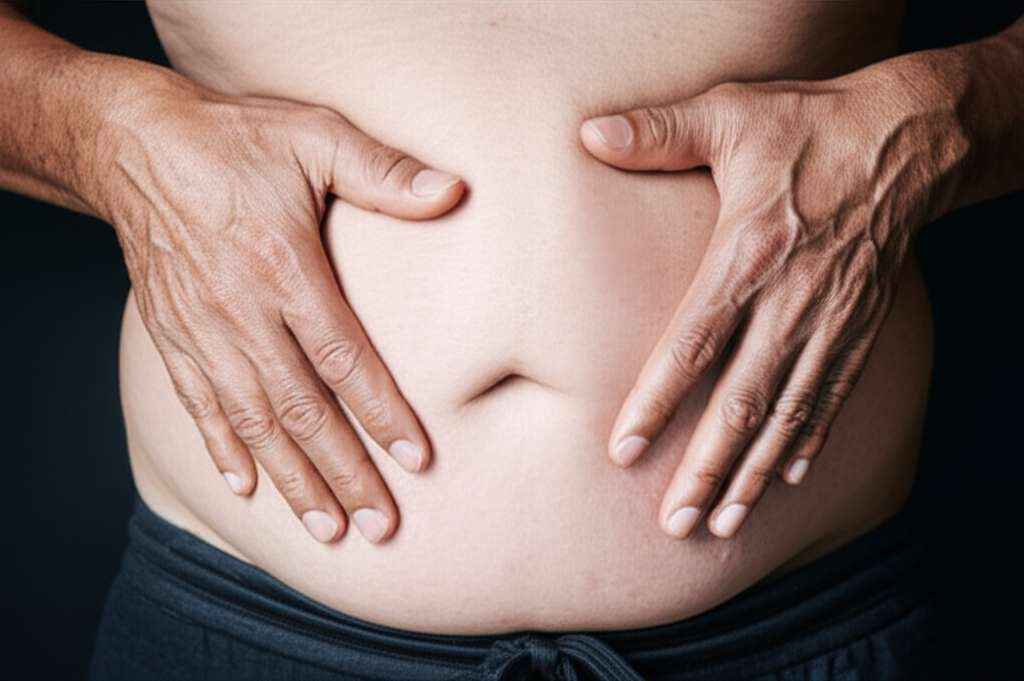 Generate a high-quality, relevant image prompt for an article about: Why Do Old People Lose Fat? Sho