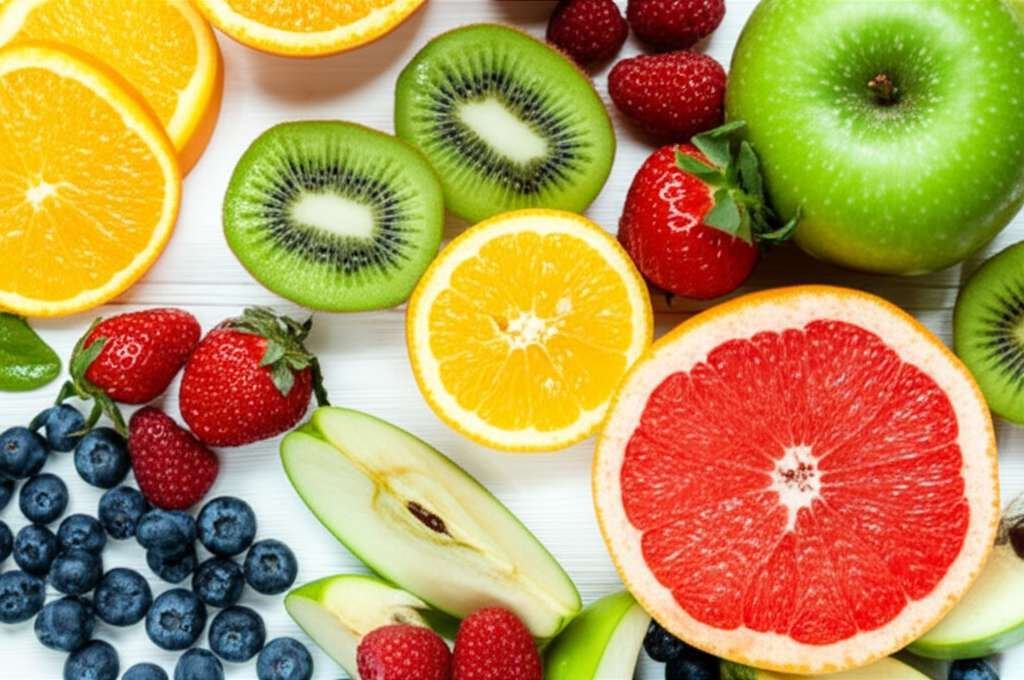 Generate a high-quality, relevant image prompt for an article about: Best Fruits For Weight Loss & G