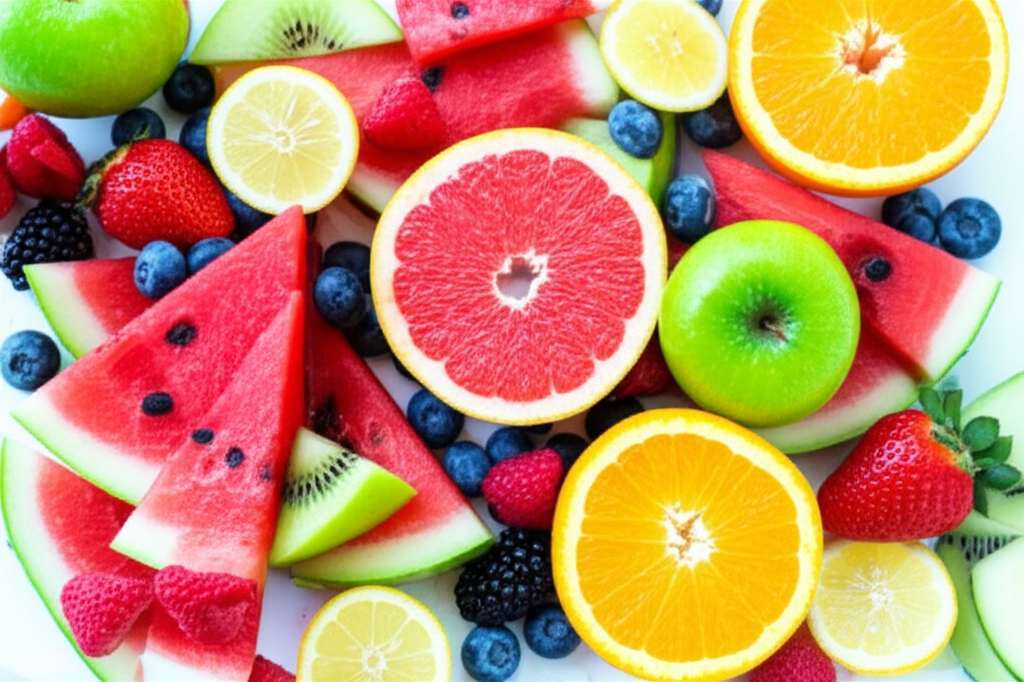 Generate a high-quality, relevant image prompt for an article about: Best Fruits For Weight Loss: Su