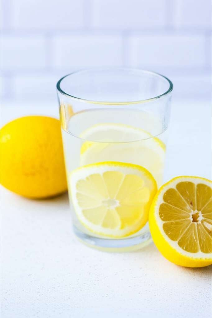 Generate a high-quality, relevant image prompt for an article about: Does Lemon Water Burn Fat: Amaz