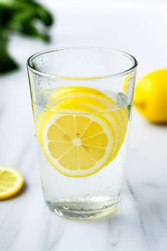 Generate a high-quality, relevant image prompt for an article about: Does Lemon Water Burn Fat: Amaz