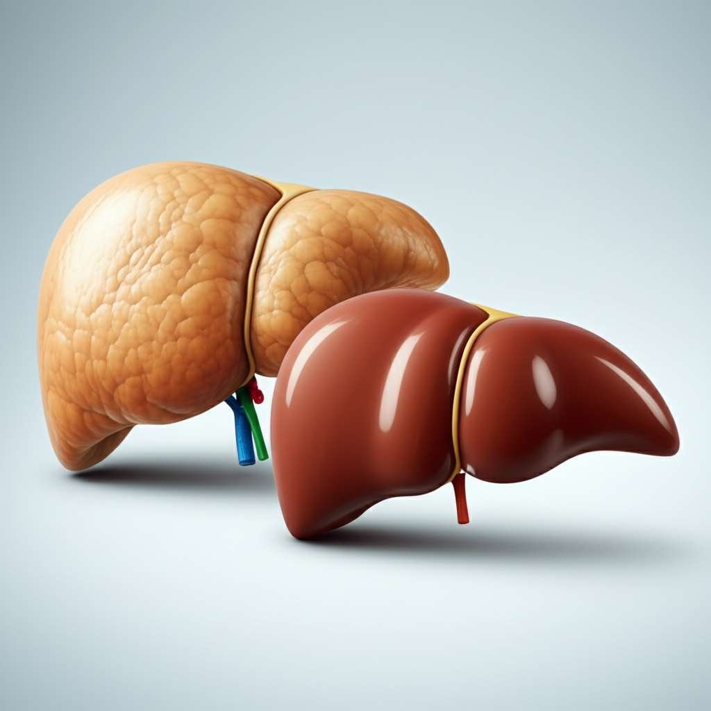 Generate a high-quality, relevant image prompt for an article about: Can Fatty Liver Go Away In 2 We
